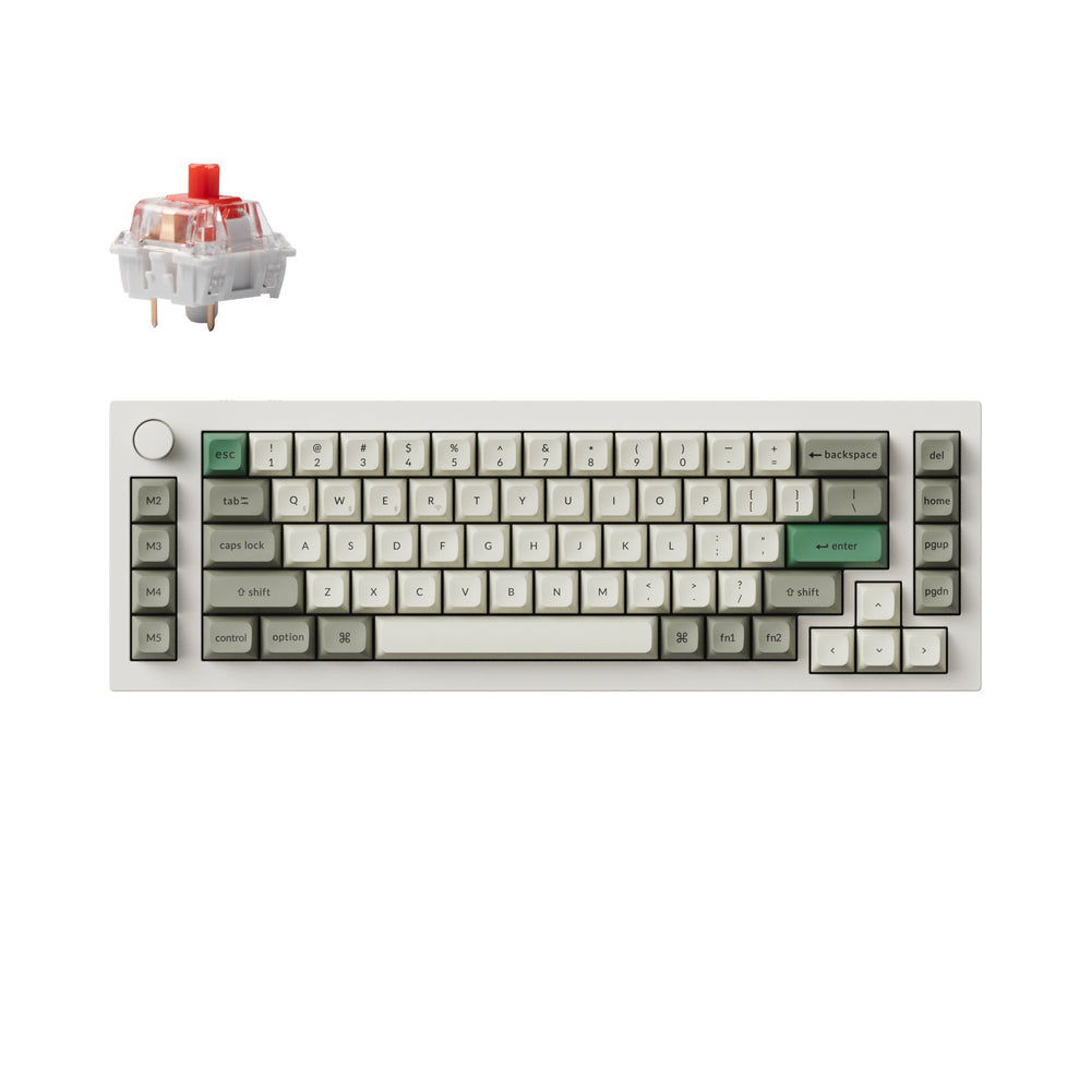 Keychron Q65 Max QMK/VIA ワイヤレス カスタム メカニカルキーボード（US ANSI 配列）