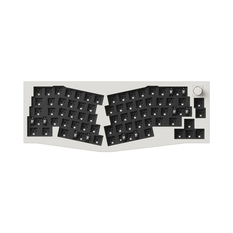 Keychron Q8 Max（Alice レイアウト）QMK/VIA ワイヤレス カスタム メカニカルキーボード（US ANSI 配列）