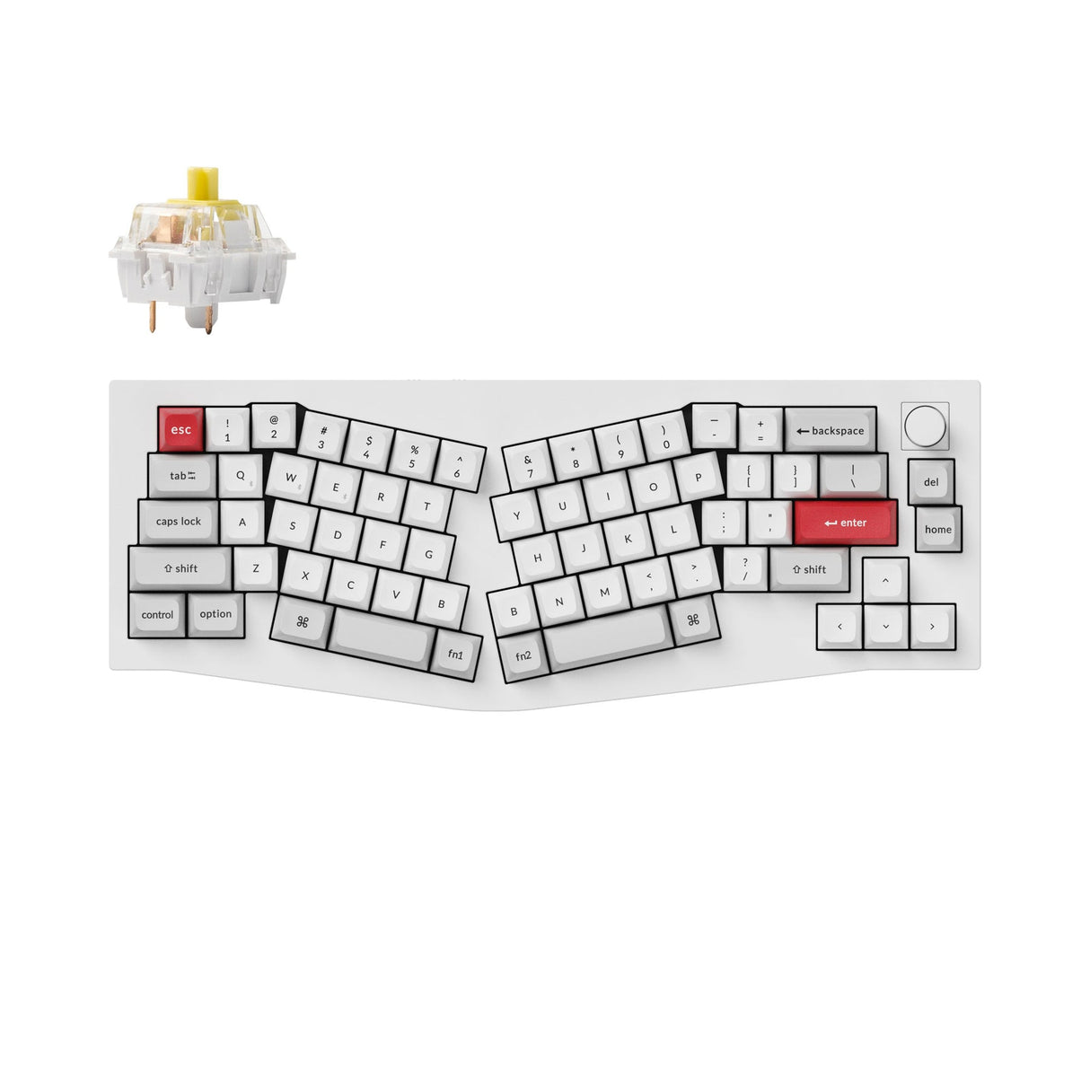 Keychron Q8 Pro（アリスレイアウト）QMKカスタムメカニカルキーボード