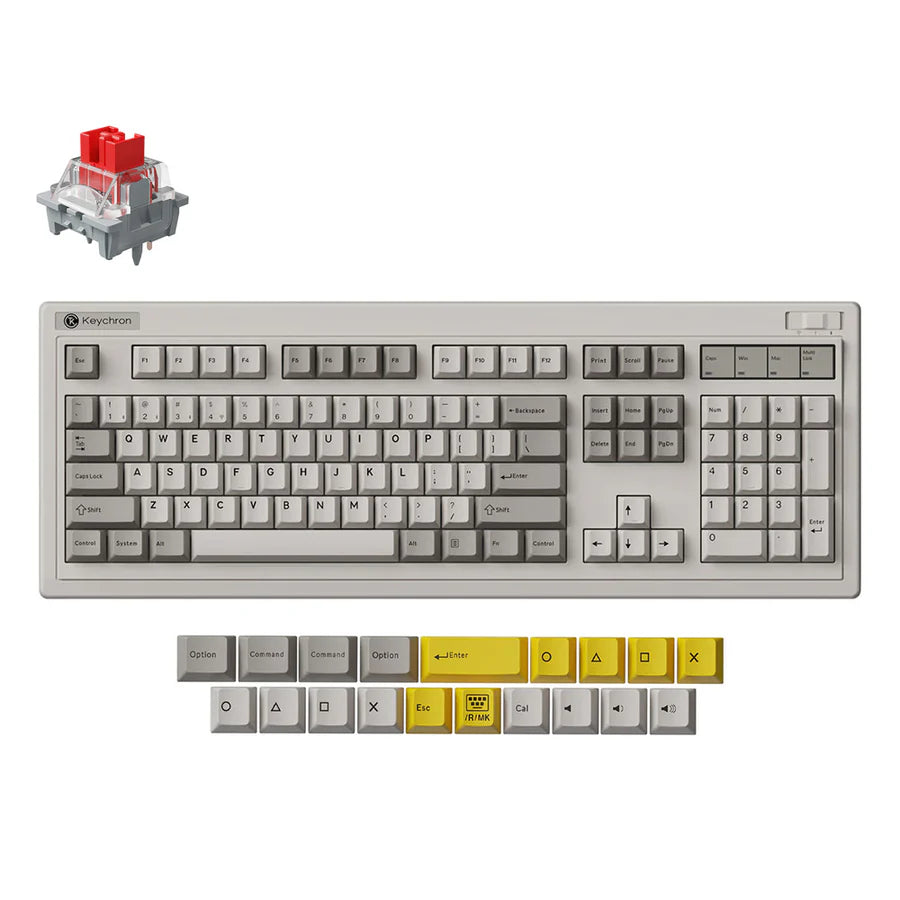 Keychron K7 Pro QMK/VIA ワイヤレス メカニカルキーボード（US ANSI