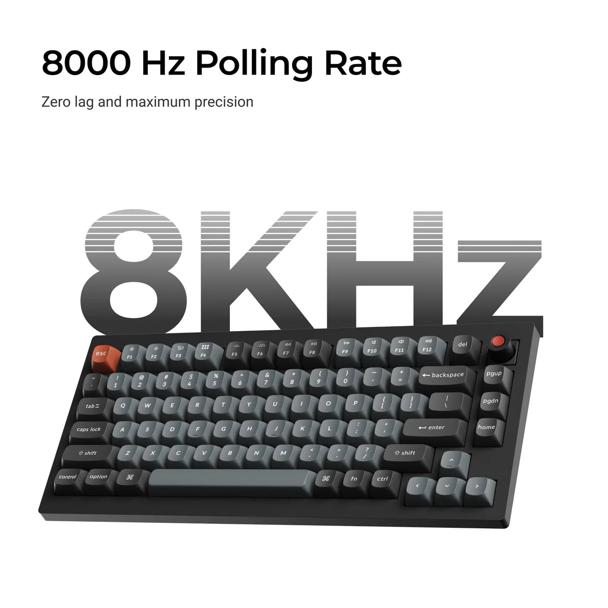 Keychron V1 8K QMK 有線メカニカルキーボード