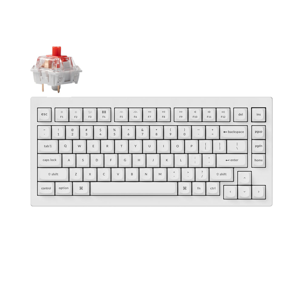 Keychron V1 QMK カスタムメカニカルキーボード（US ANSI 配列）