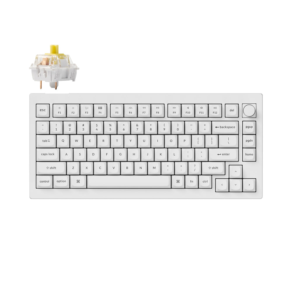 Keychron V1 QMK カスタムメカニカルキーボード（US ANSI 配列）
