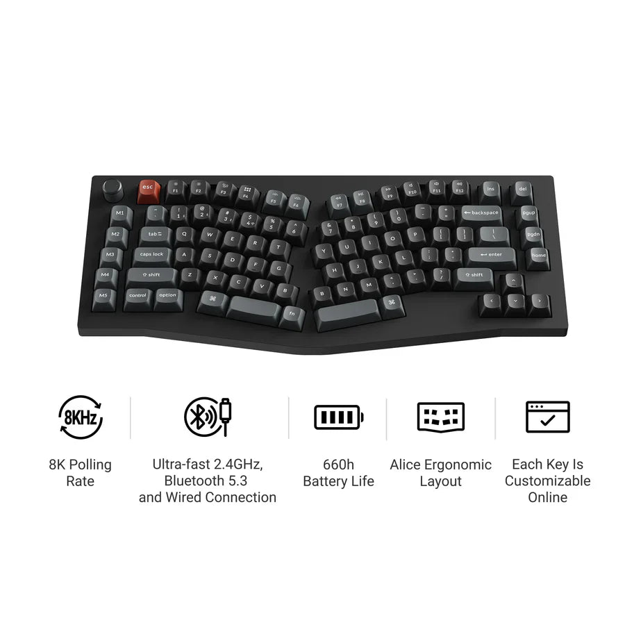 Keychron V10 Ultra 8K  ワイヤレスカスタムメカニカルキーボード