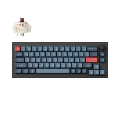 Keychron V2 Max QMK/VIA ワイヤレス カスタム メカニカルキーボード（US ANSI 配列）