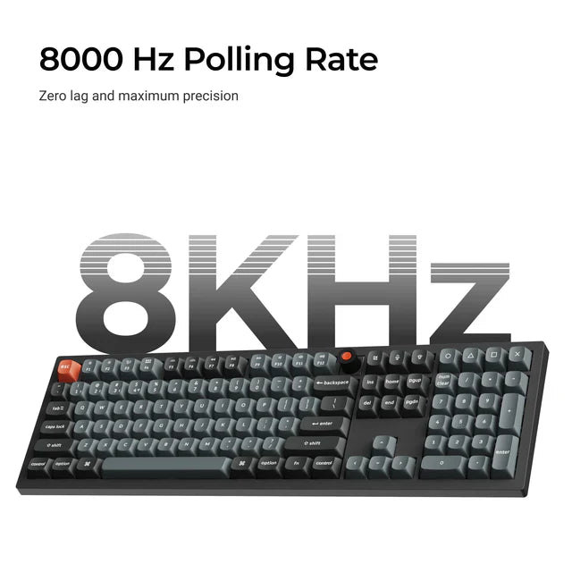 Keychron V6 8K QMK 有線メカニカルキーボード