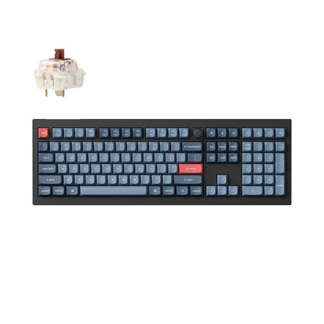 Keychron V6 Max QMK/VIA ワイヤレス カスタム メカニカルキーボード（US ANSI 配列）