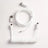 Keychron custom coiled aviator USB Type-C cable 8K version with straight connector for keyboards White color