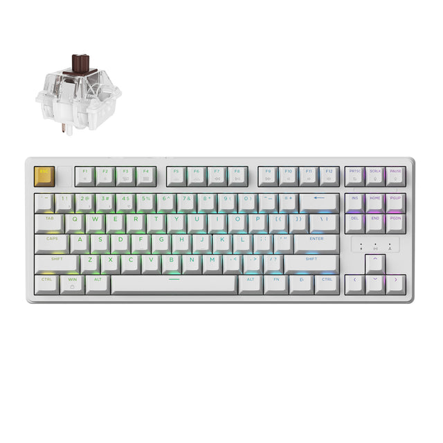 Keychron J4 QMK ワイヤレス メカニカルキーボード (US ANSI配列)