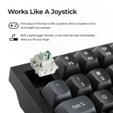 Keychron Q6 HE 8K  磁気スイッチキーボード