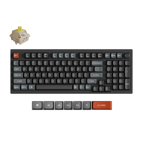 Keychron V5 Ultra 8K ワイヤレスカスタムメカニカルキーボード