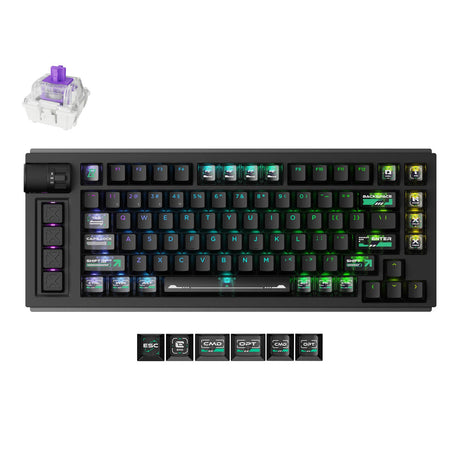 Lemokey L1 HE 磁気スイッチ ワイヤレスカスタムゲーミングキーボード