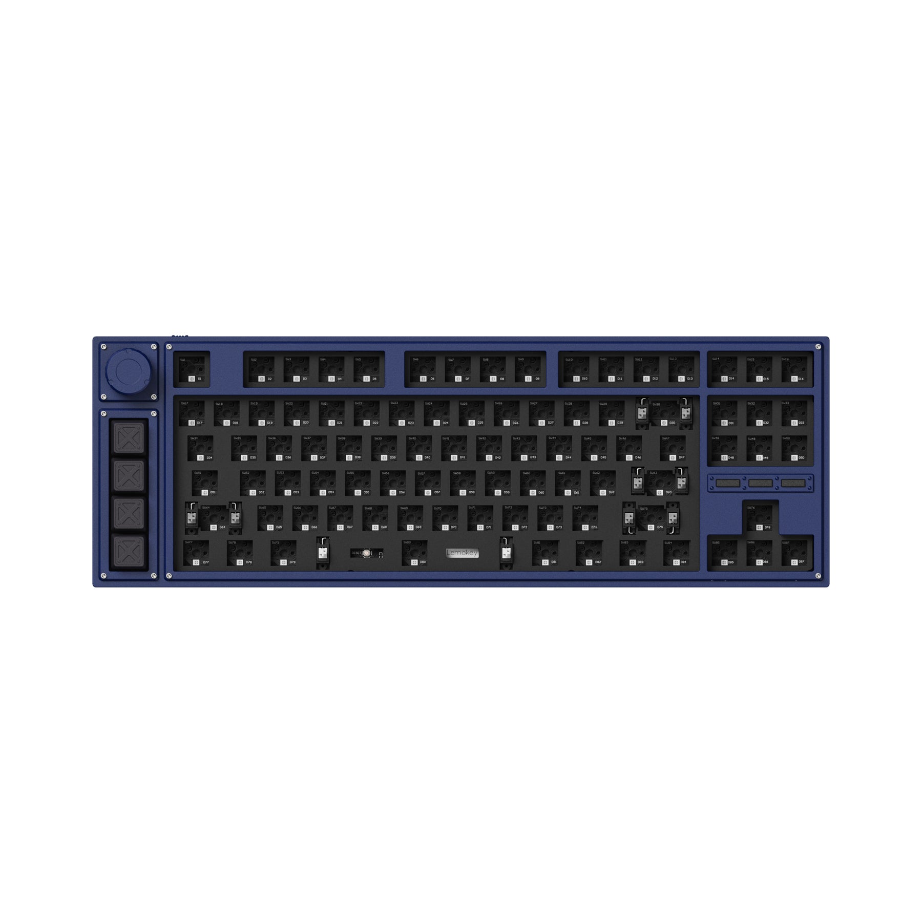 Lemokey L3 QMK/VIA ワイヤレス カスタム メカニカルキーボード（US ANSI 配列）
