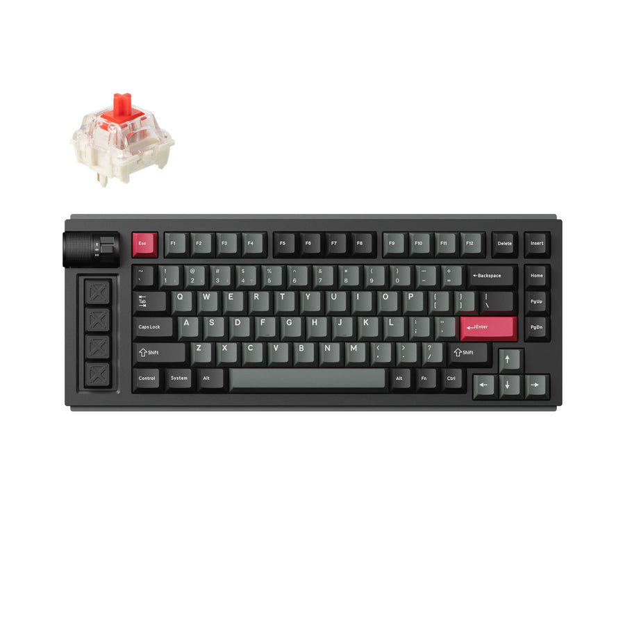Lemokey L1 QMK/VIA ワイヤレス カスタム?ゲーミングキーボード（US ANSI 配列）