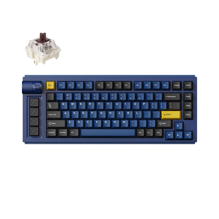 Lemokey L1 QMK/VIA ワイヤレス カスタム?ゲーミングキーボード（US ANSI 配列）