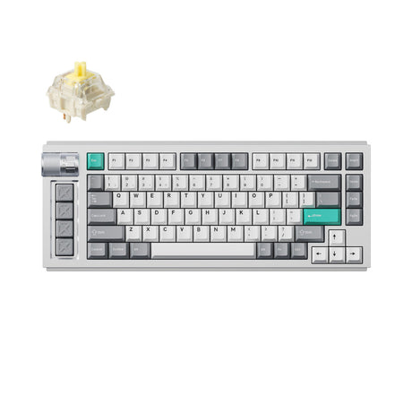 Lemokey L1 QMK/VIA ワイヤレス カスタム?ゲーミングキーボード（US ANSI 配列）