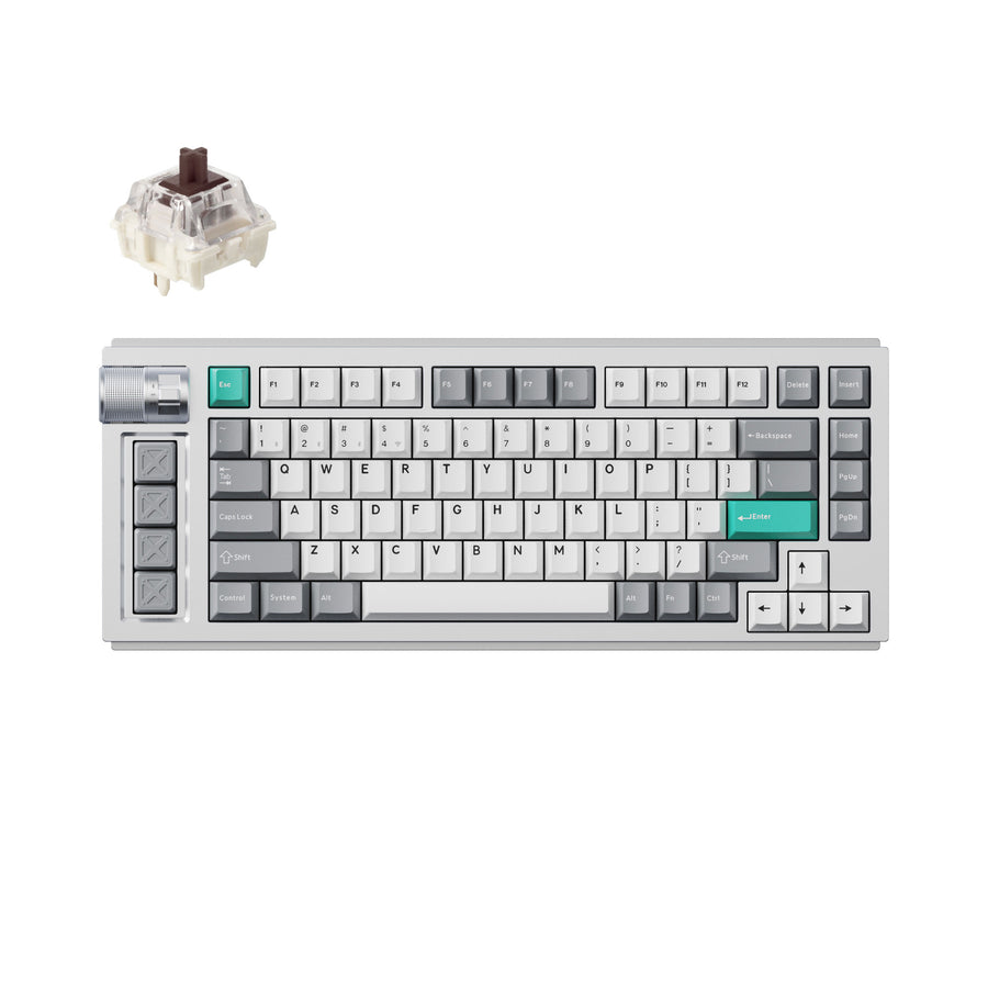Lemokey L1 QMK/VIA ワイヤレス カスタム?ゲーミングキーボード（US ANSI 配列）