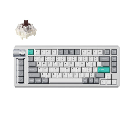 Lemokey L1 QMK/VIA ワイヤレス カスタム?ゲーミングキーボード（US ANSI 配列）