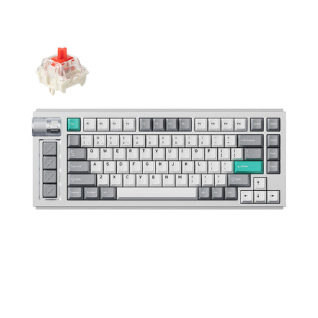 Lemokey L1 QMK/VIA ワイヤレス カスタム?ゲーミングキーボード（US ANSI 配列）