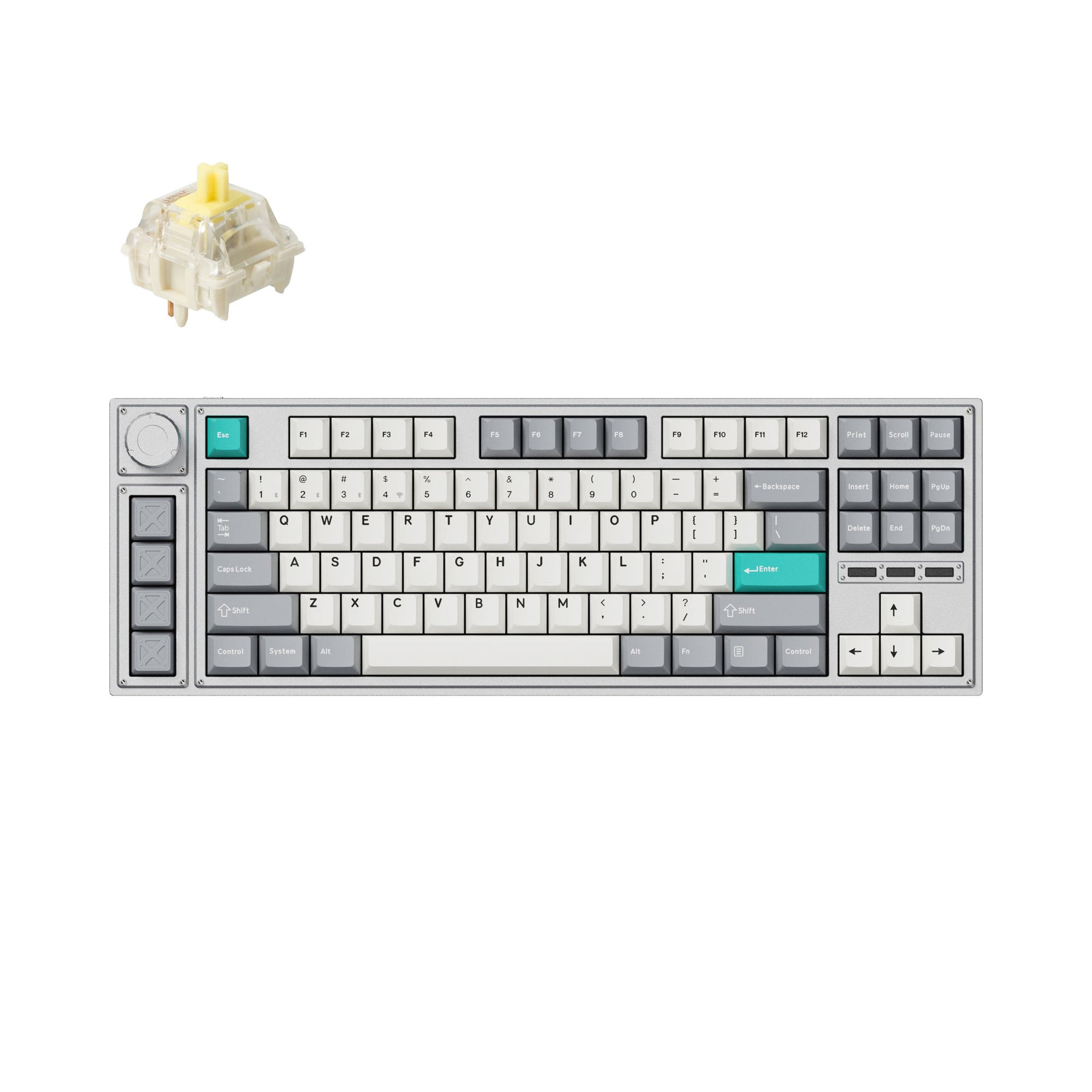 Lemokey L3 QMK/VIA ワイヤレス カスタム メカニカルキーボード（US ANSI 配列）