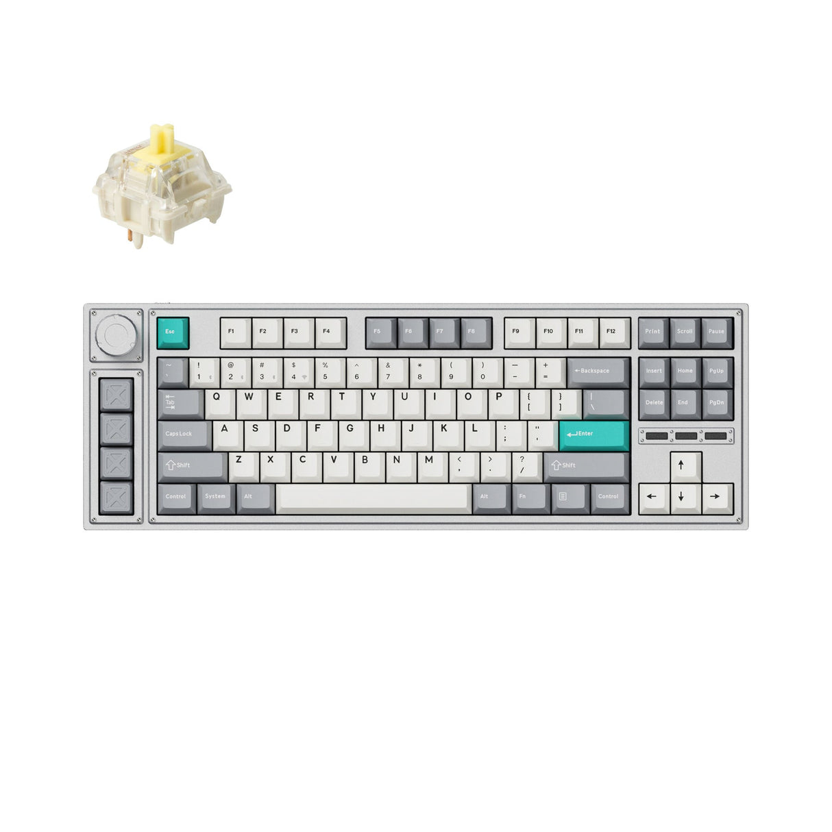 Lemokey L3 QMK/VIA ワイヤレス カスタム メカニカルキーボード（US ANSI 配列）