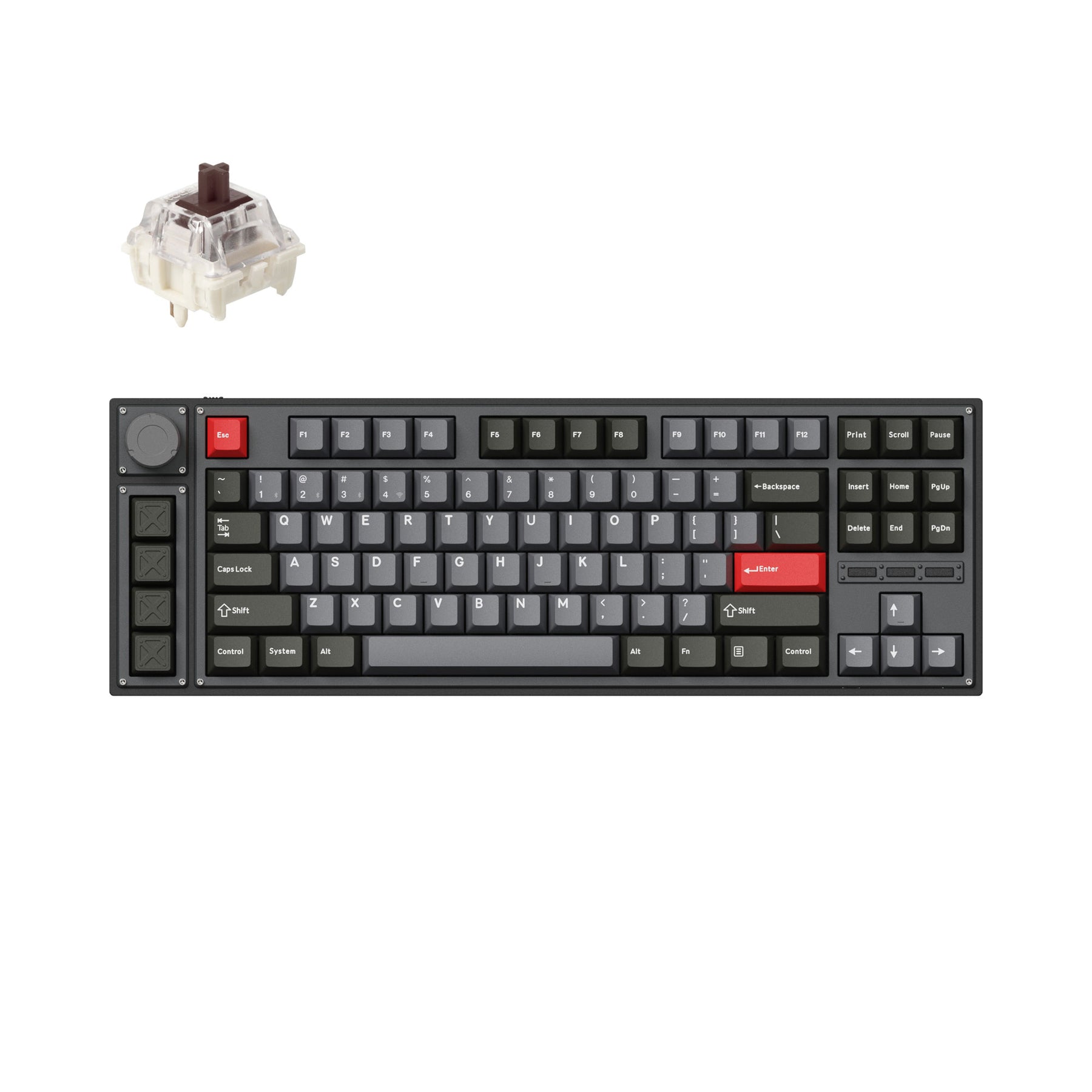 Lemokey L3 QMK/VIA ワイヤレス カスタム メカニカルキーボード（US ANSI 配列）