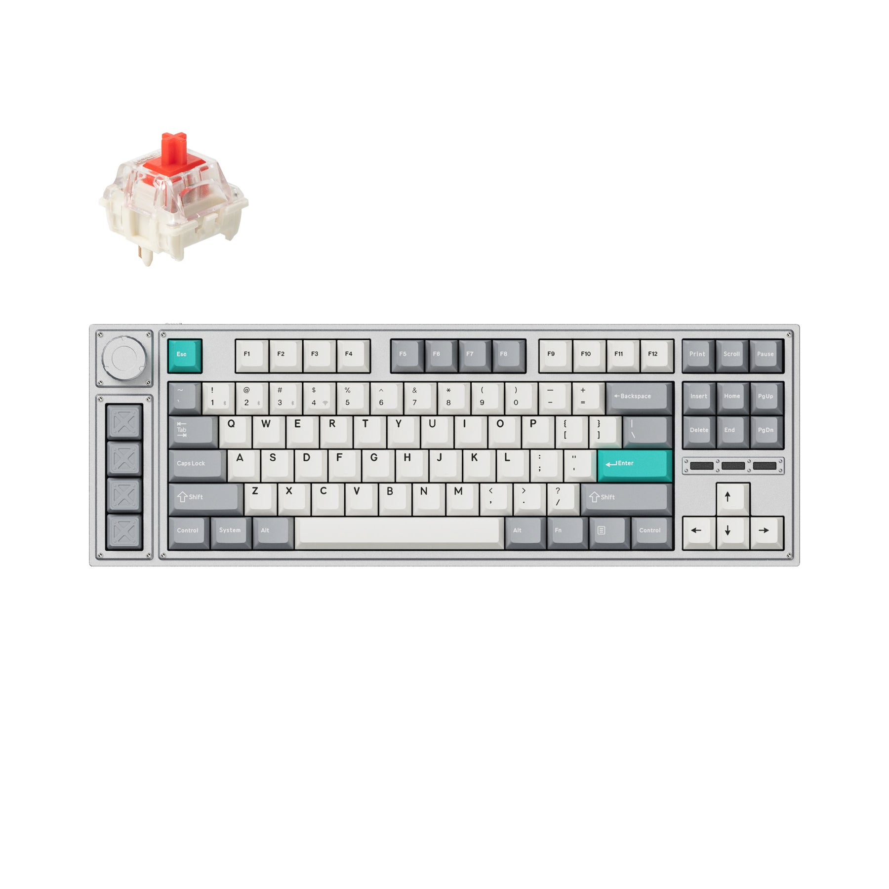 Lemokey L3 QMK/VIA ワイヤレス カスタム メカニカルキーボード（US ANSI 配列）
