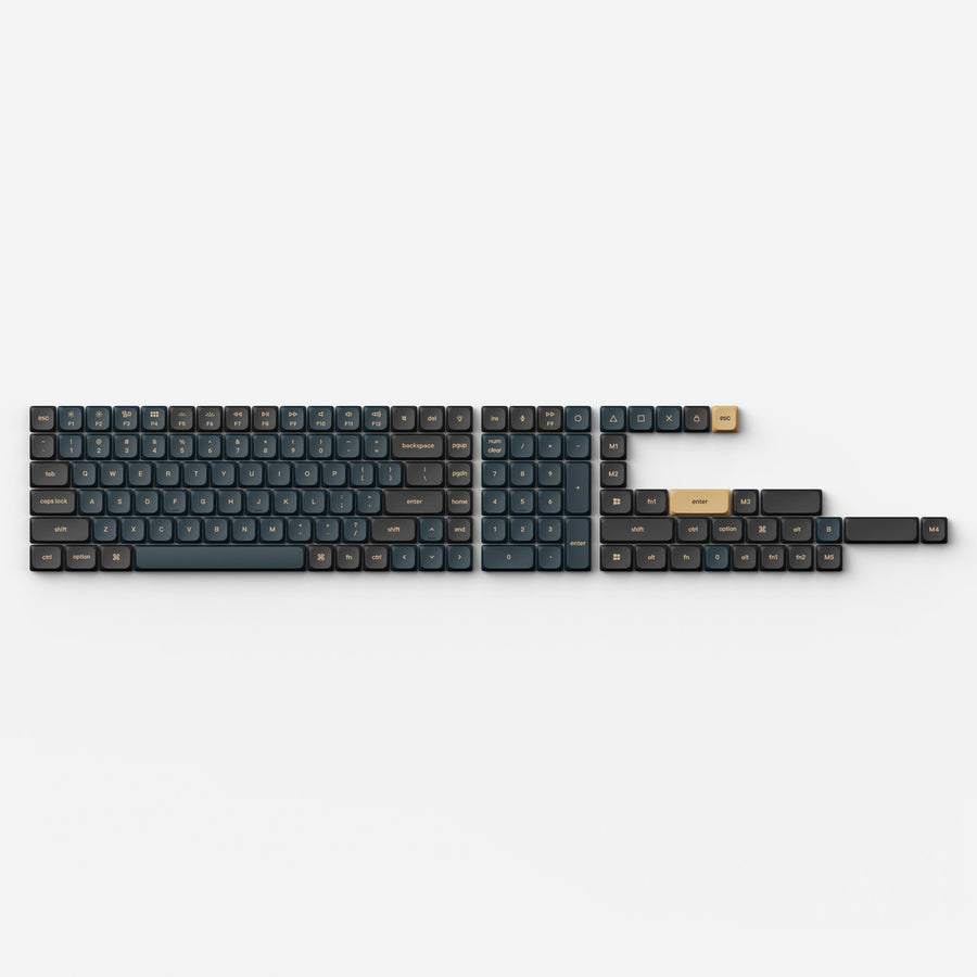 ロープロファイル ダブルショット PBT LSA キーキャップセット（バージョン 2）