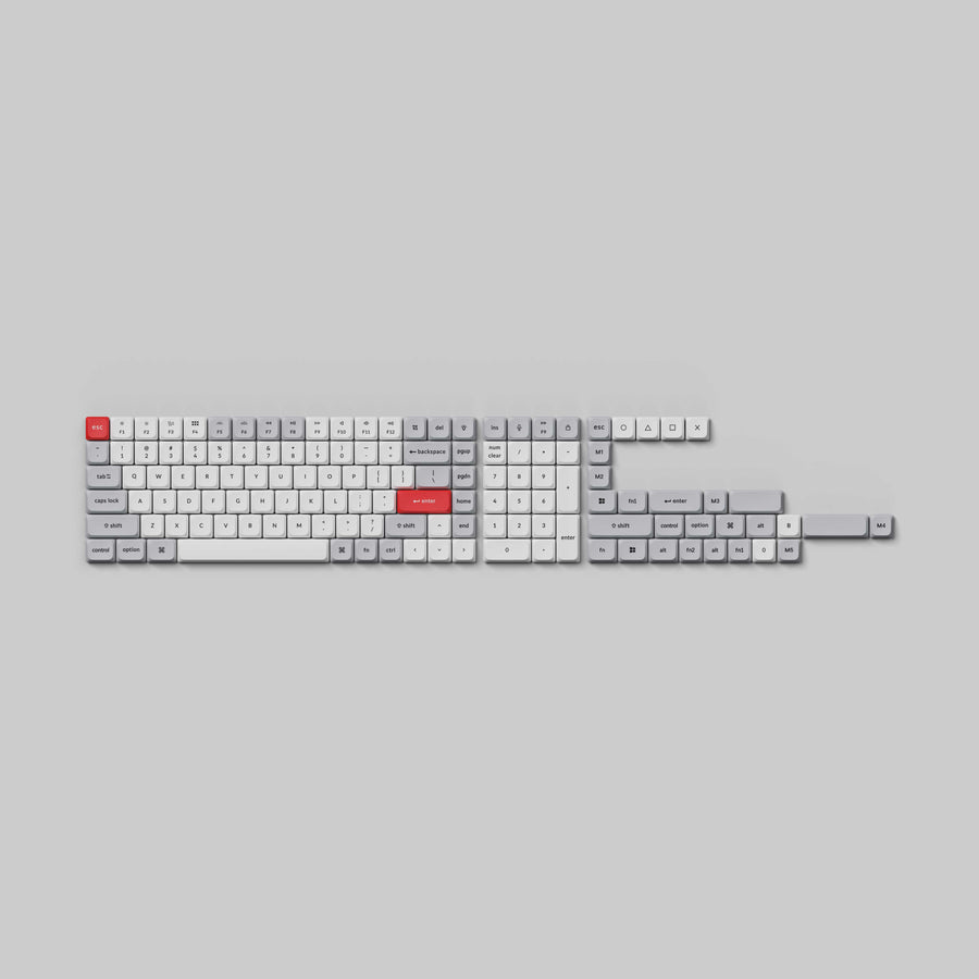 ロープロファイル染料サブPBT LSAフルセット?キーキャップセット