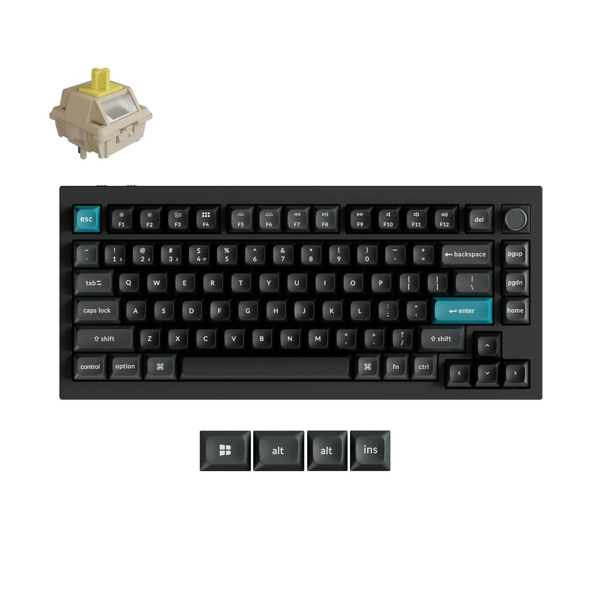 Keychron Q1 Ultra 8K ワイヤレスカスタムメカニカルキーボード