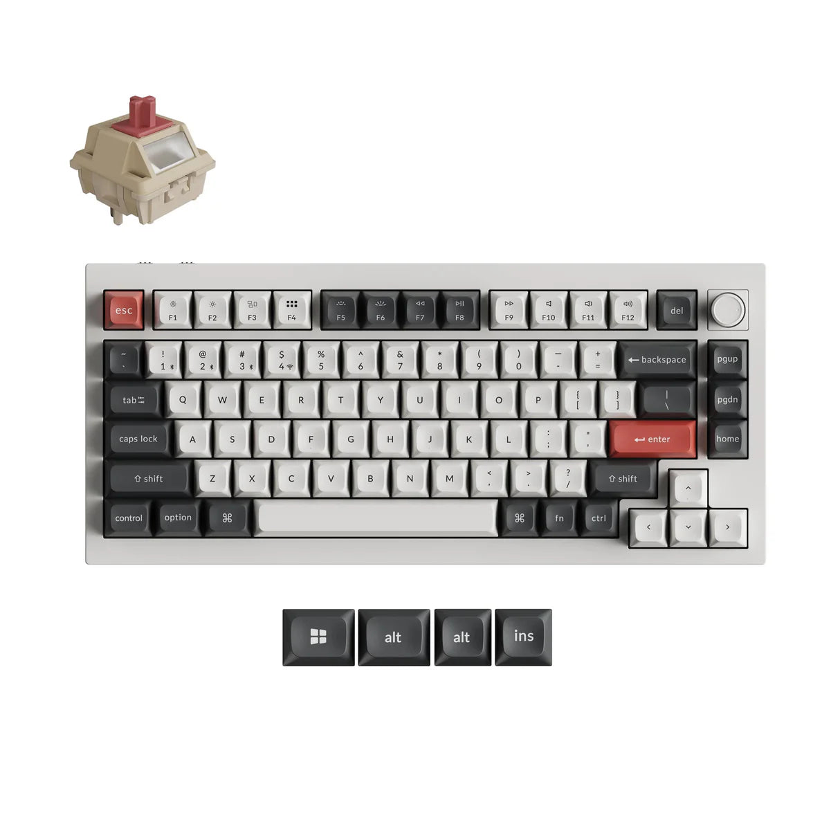 Keychron Q1 Ultra 8K ワイヤレスカスタムメカニカルキーボード