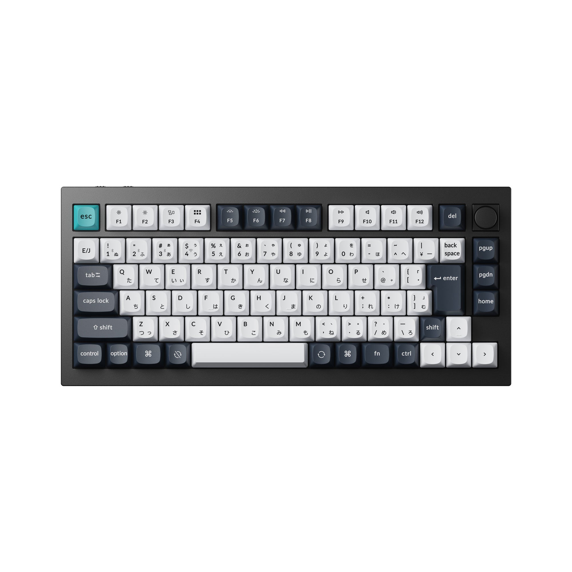 Keychron Q1 Max QMK/VIA ワイヤレス カスタム メカニカルキーボード（JIS 配列）