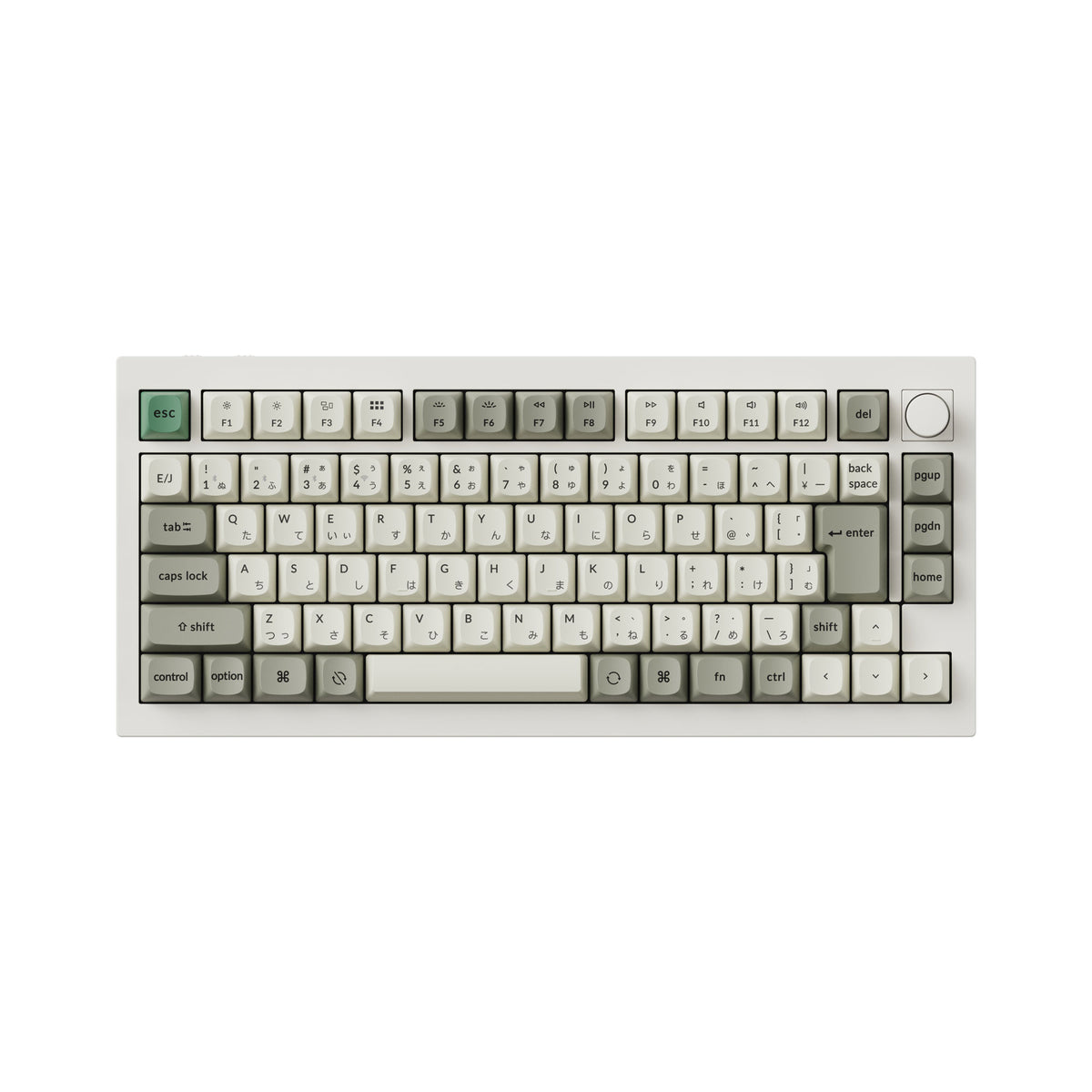 Keychron Q1 Max QMK/VIA ワイヤレス カスタム メカニカルキーボード（JIS 配列）