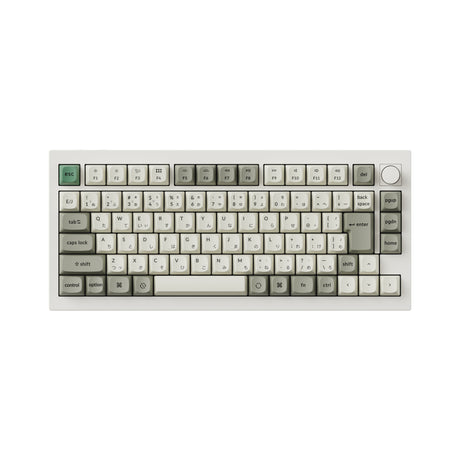 Keychron Q1 Max QMK/VIA ワイヤレス カスタム メカニカルキーボード（JIS 配列）