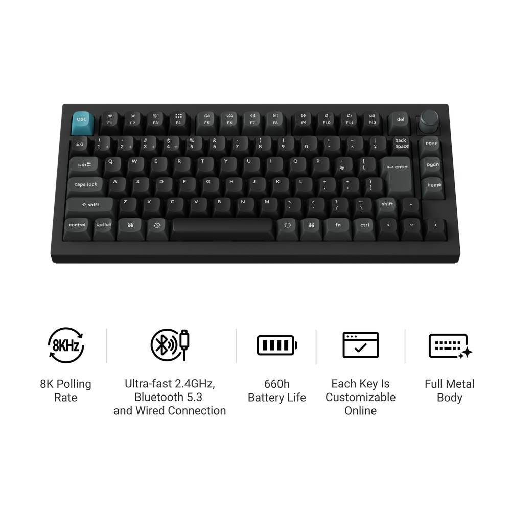 Keychron Q0 QMK カスタム ナンバー パッド – Keychron Japan