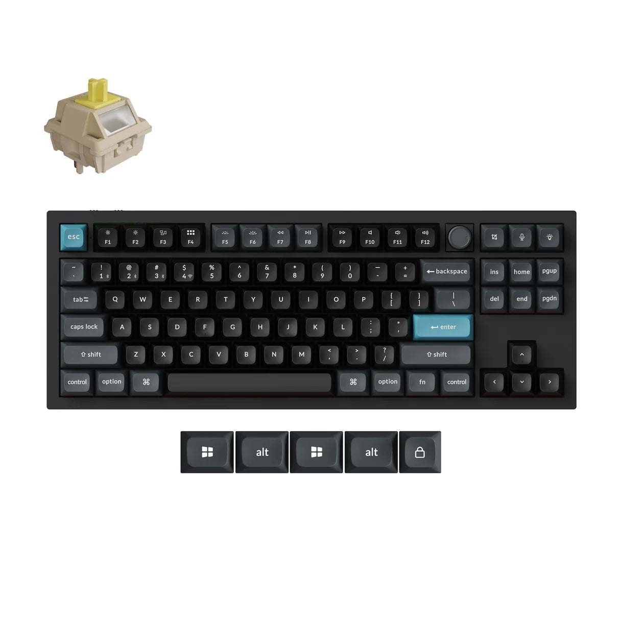 Keychron Q3 Ultra 8K ワイヤレスカスタムメカニカルキーボード