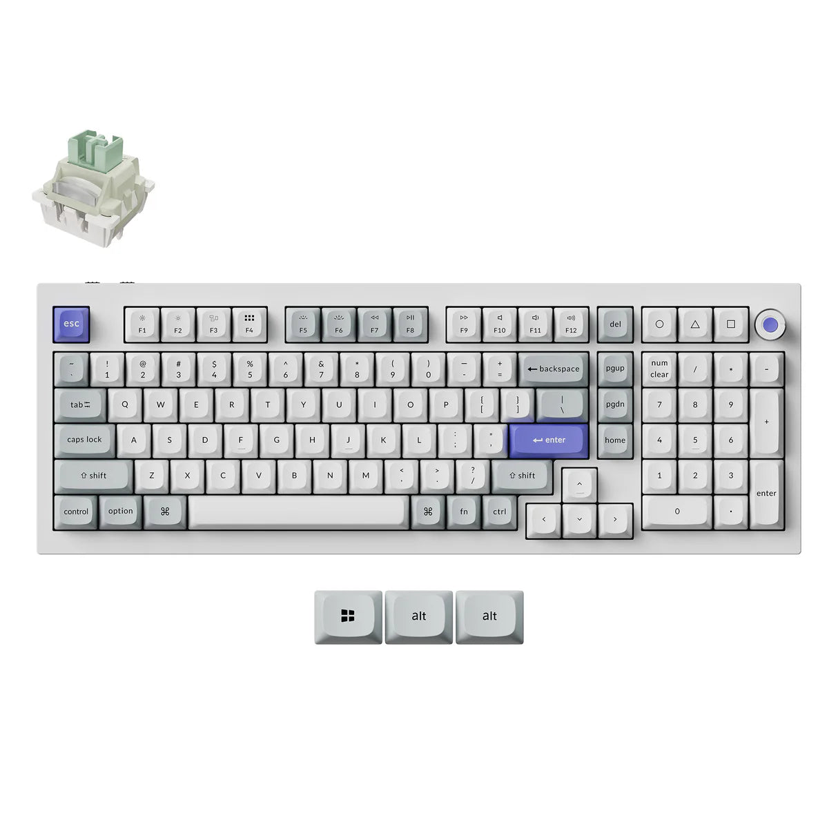 Keychron Q5 HE 8K 磁気スイッチキーボード