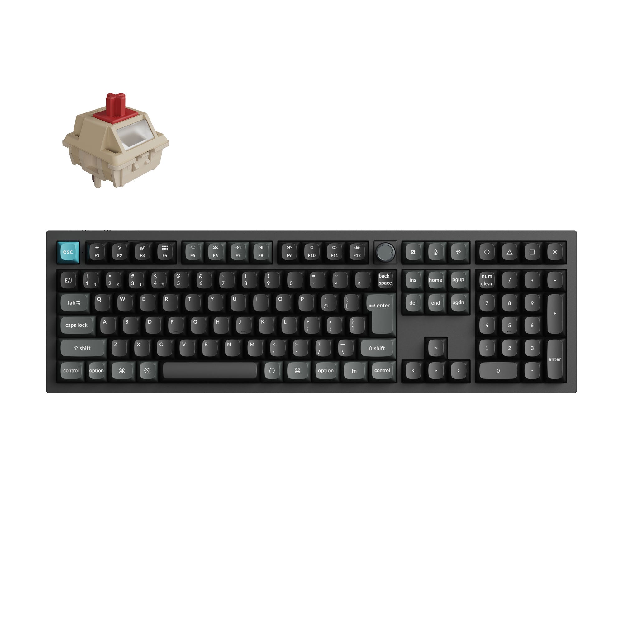 Keychron Q6 Ultra 8K ワイヤレスカスタムメカニカルキーボード (JIS Layout)