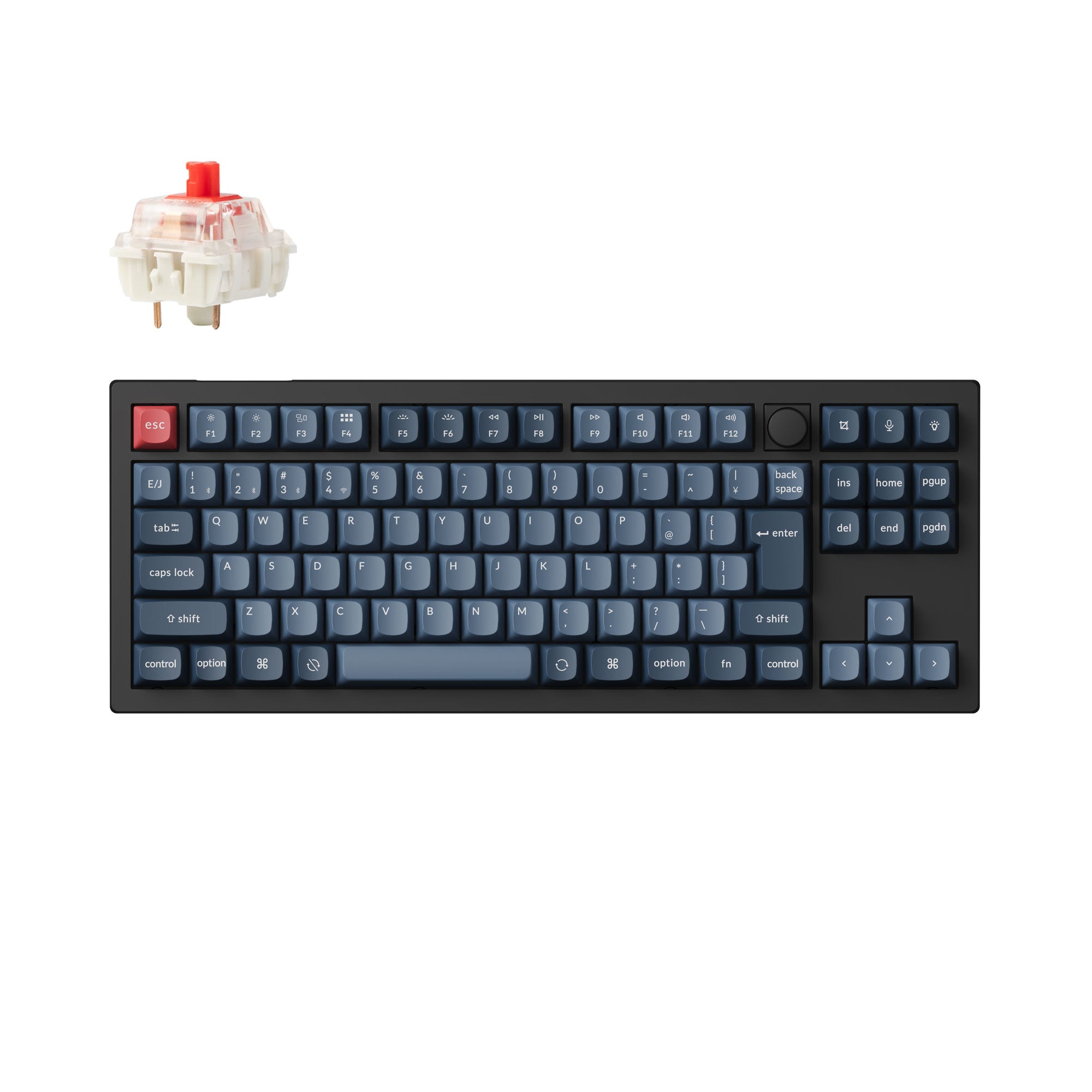 Keychron V3 Max QMK/VIA ワイヤレス カスタム メカニカルキーボード（JIS ANSI 配列)