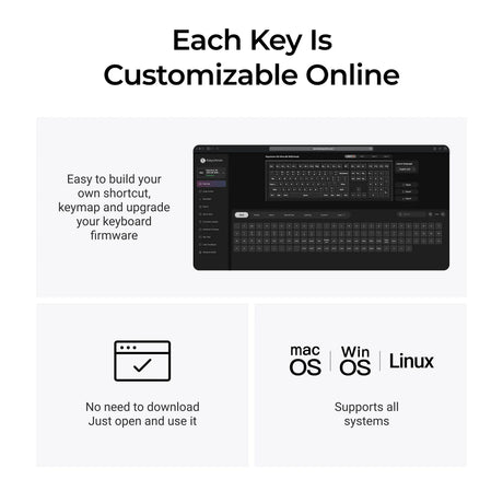 Keychron V6 Ultra 8K ワイヤレスカスタムメカニカルキーボード