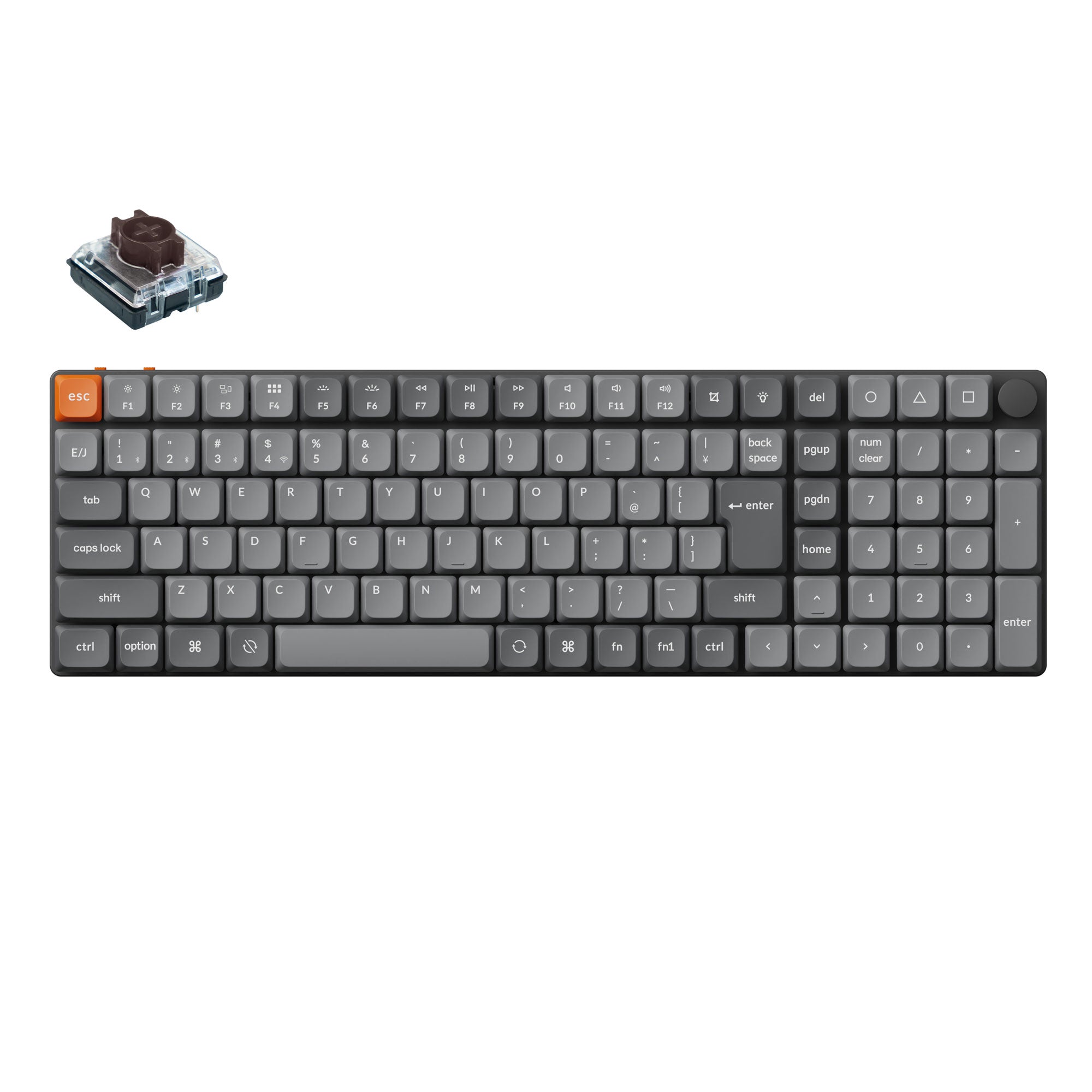 Keychron K17 Max QMK ワイヤレスカスタムメカニカルキーボード (JIS配列)