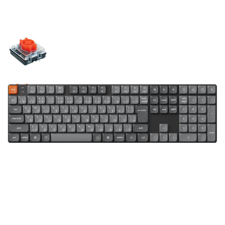 Keychron K5 Max QMK/VIA ワイヤレス カスタム メカニカルキーボード（JIS 配列）