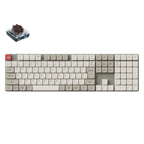 Keychron K5 Max QMK/VIA ワイヤレス カスタム メカニカルキーボード（JIS 配列）
