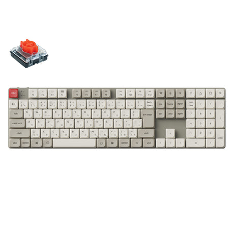 Keychron K5 Max QMK/VIA ワイヤレス カスタム メカニカルキーボード（JIS 配列）