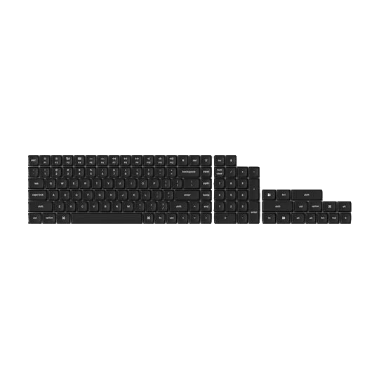 ロープロファイル ダブルショット PBT LSA キーキャップセット（バージョン 1）