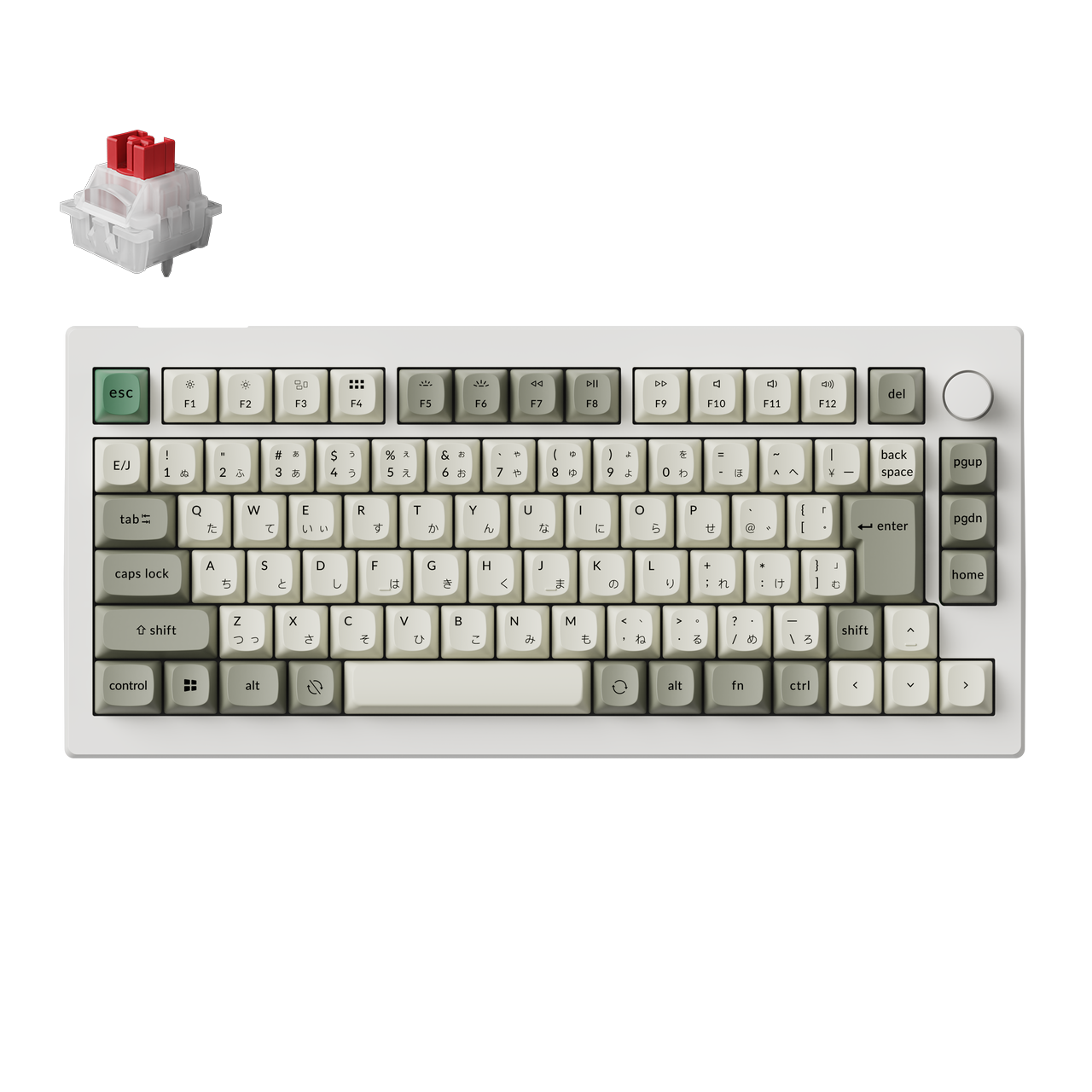 Keychron C75 TMR 8K マグネットスイッチ搭載 有線カスタムメカニカルキーボード