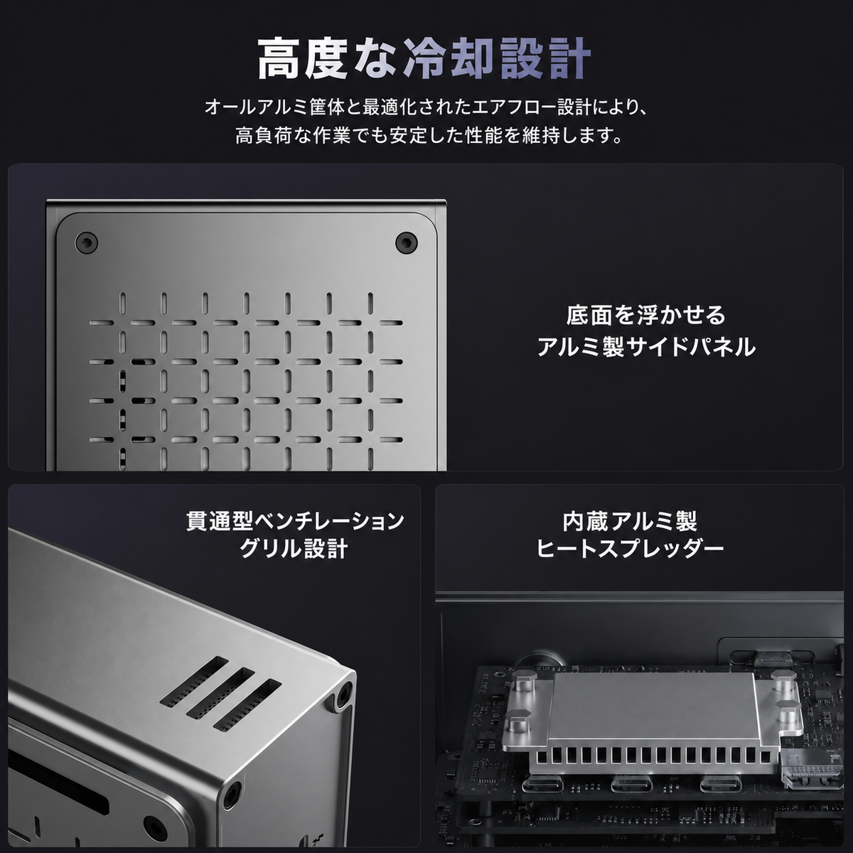 Keychron Thunderbolt 5 ドック (14-in-1)