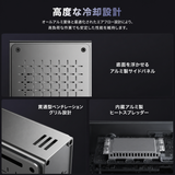 Keychron Thunderbolt 5 ドック (14-in-1)