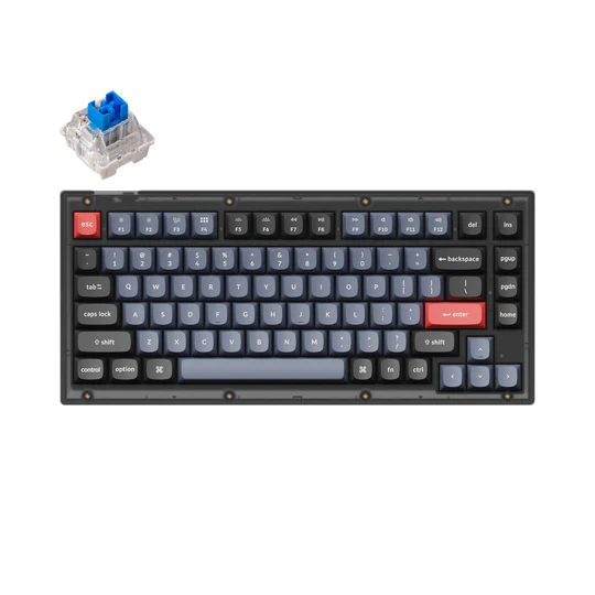 Keychron V1 QMK カスタムメカニカルキーボード（US ANSI 配列）