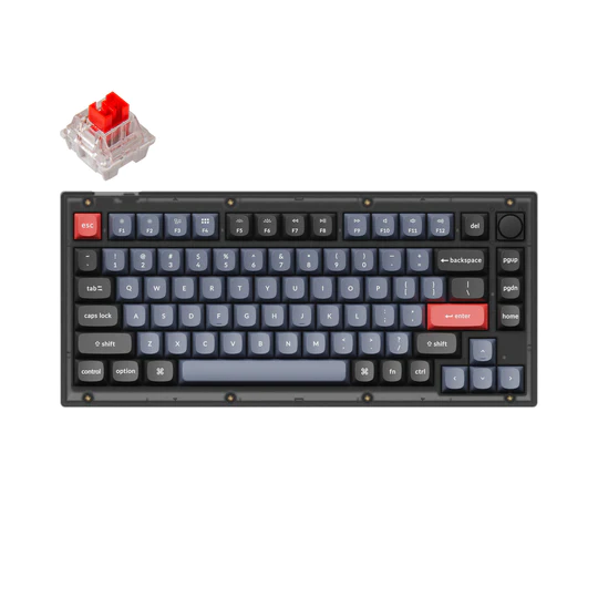 Keychron V1 QMK カスタムメカニカルキーボード（US ANSI 配列）